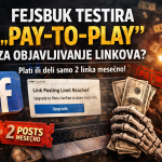 Fejsbuk testira “pay-to-play” sistem za objavljivanje linkova